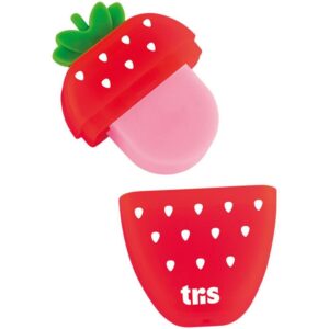 Borracha Decorada Tris Morango C/Tampa e Aroma - Imagem 2