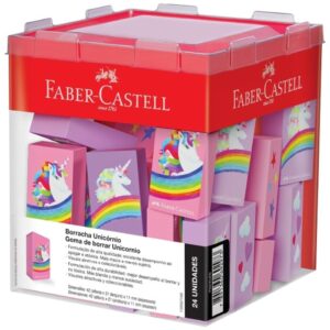 Borracha Colorida Unicornio 2 Modelos - Imagem 1