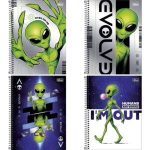 Caderno 01X1 Capa Dura Orbit 80FLS. Connect - Imagem 1