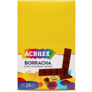 Borracha Decorada Chocolate Sortida - Imagem 4