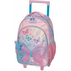 Mochila Infantil com Rodinha Pack Me Wings Asas 3D - Imagem 1