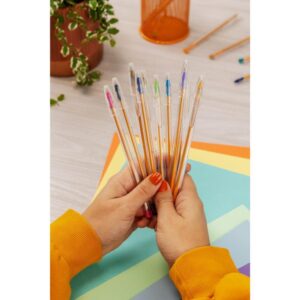 Caneta Esferografica Cristal Fina Fashion 10 Cores - Imagem 2