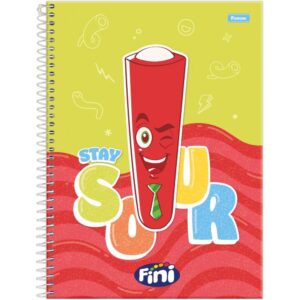 Caderno 01X1 Capa Dura Fini 80FLS. - Imagem 1