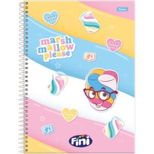 Caderno 01X1 Capa Dura Fini 80FLS. - Imagem 3