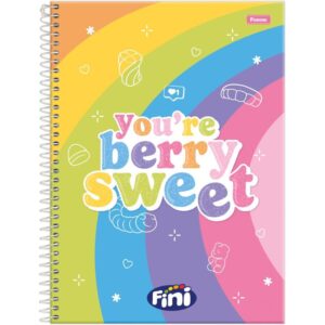 Caderno 01X1 Capa Dura Fini 80FLS. - Imagem 4