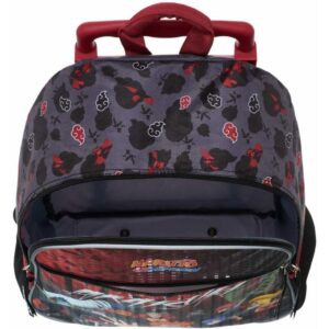Mochila Infantil com Rodinha Naruto Akatsuki Rising - Imagem 3