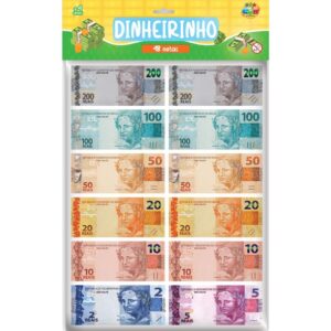 Brinquedo Diverso Dinheirinho Infantil 48 Notas - Imagem 1