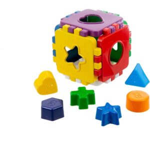 Brinquedo Educativo Urso + Cubo Educativo - Imagem 4