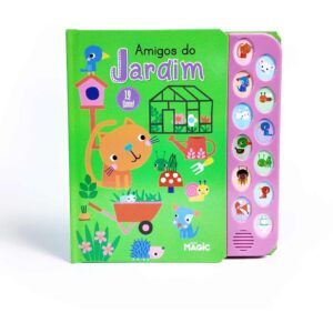Livro Sonoro Amigos do Jardim 12 Sons - Imagem 1