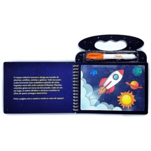 Livro Aquabook Espaco 10PGS 21,5X20CM - Imagem 3