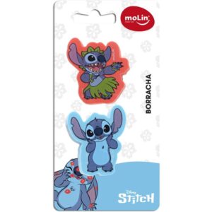 Borracha Decorada Stitch - Imagem 1
