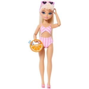 Barbie Dream Besties Malibu Traje de Banho C/Aces. - Imagem 1