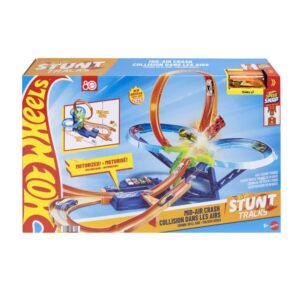 Hot Wheels Pista Action Mid-Air Multi Choque - Imagem 5