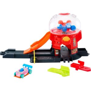 Hot Wheels Pista City Downtown Loja de Doces - Imagem 1