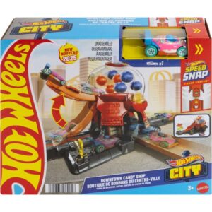 Hot Wheels Pista City Downtown Loja de Doces - Imagem 5