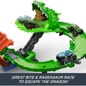 Hot Wheels Pista Monster Truck Destruicao do Dragao - Imagem 8