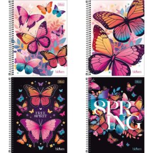 Caderno 01X1 Capa Dura Bloom 80FLS. - Imagem 1