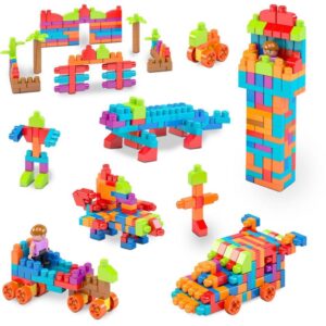 Brinquedo para Montar Mais Blocolandia Click 370PCS - Imagem 1