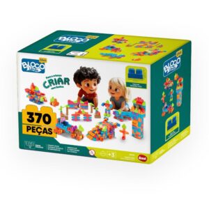 Brinquedo para Montar Mais Blocolandia Click 370PCS - Imagem 2