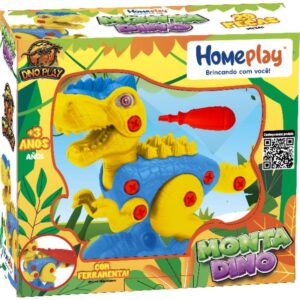 Brinquedo para Montar T-Rex Monta e Desmonta - Imagem 2