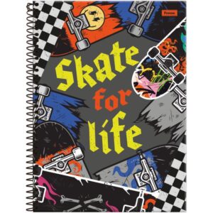 Caderno 01X1 Capa Dura Drip 80FLS. - Imagem 1