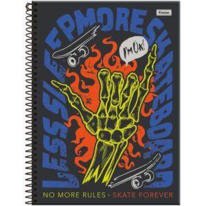 Caderno 01X1 Capa Dura Drip 80FLS. - Imagem 2