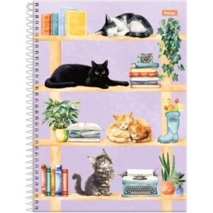 Caderno 01X1 Capa Dura Furfriends 80FLS. - Imagem 3