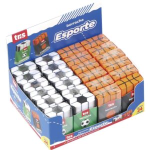 Borracha Decorada Tris Esporte 2 Modelos - Imagem 2