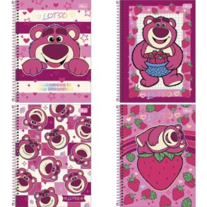Caderno 10X1 Capa Dura Lotso 160FLS. - Imagem 1