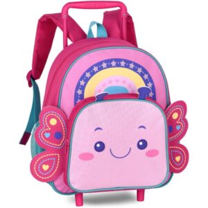 Mochila Infantil com Rodinha Clio Pets Petit Menina 33CM(S) - Imagem 2