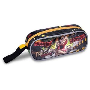 Mochila Infantil com Rodinha T-Rex Attack G Estojo+lancheir - Imagem 2