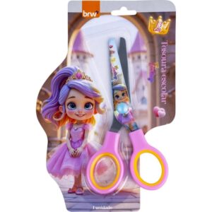 Tesoura Escolar Decorada Fantasy 13 Cm - Imagem 2