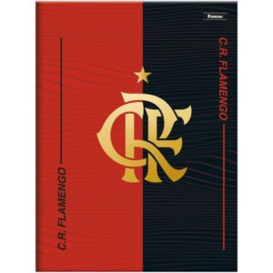 Caderno Brochura 1/4 Capa Dura Flamengo 80FLS. - Imagem 4