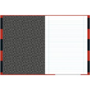 Caderno Brochura 1/4 Capa Dura Flamengo 80FLS. - Imagem 5