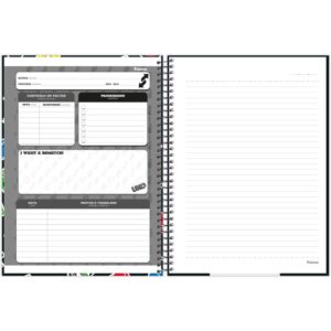 Caderno 01X1 Capa Dura Uno 80FLS. - Imagem 7