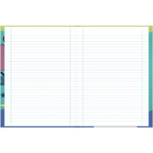 Caderno Brochura 1/4 Capa Dura Stitch 80FLS. - Imagem 6