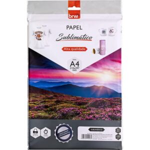 Papel Transfer Sublimatico A4 Glossy 100G.