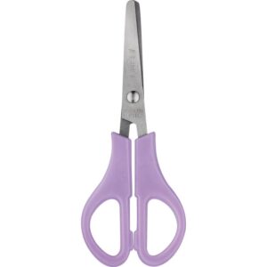 Tesoura Escolar Aco 13CM C/Regua 4 Cores Paste - Imagem 4