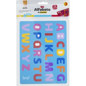 Brinquedo Pedagogico Eva Dipedu Alfabeto 26 Letras - Imagem 2