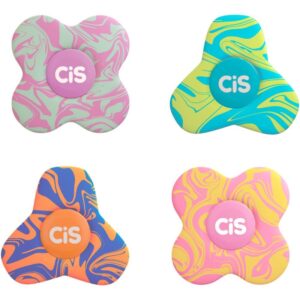 Borracha Decorada Cis Spin 4 Cores Sortidas - Imagem 1