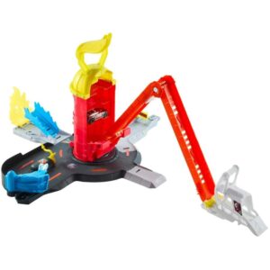 Hot Wheels Pista City Super Resgate Estaça.bombeiros - Imagem 2