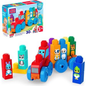 Mega Bloks Trator de Animais 30PCS - Imagem 1