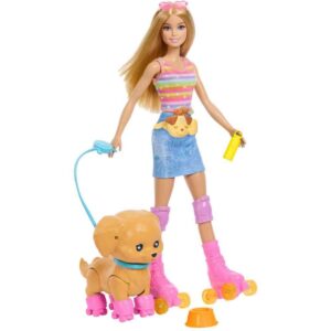 Barbie Family Patinadora com Cachorinho (S) - Imagem 1