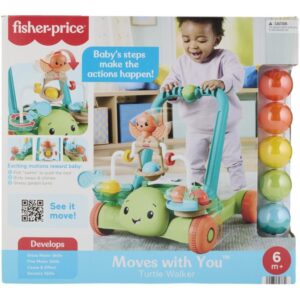 Fisher-Price Infant Andador Tartaruga 1º Passos - Imagem 3