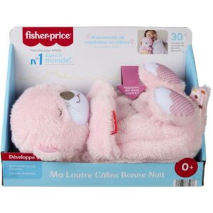 Fisher-Price Newborn Toys Lontra Hora de Dormir Rosa - Imagem 2