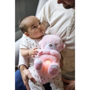 Fisher-Price Newborn Toys Lontra Hora de Dormir Rosa - Imagem 3