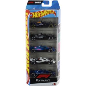 Hot Wheels Colecionavel Formula 1 5-Pack Carrinhos