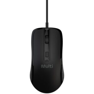 Mouse Optico USB 2400DPI 4OTOES Preto - Imagem 2