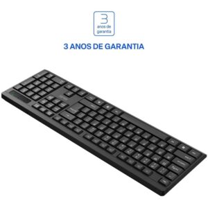 Teclado USB S/Fio TS050 Multimidia Pt - Imagem 5