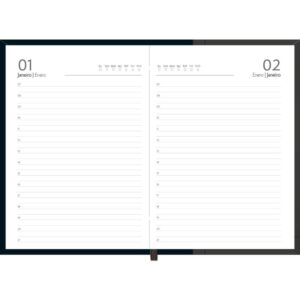 Agenda Permanente Permanente Preta 192F.130X188M - Imagem 3